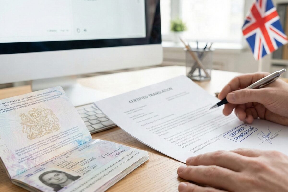 ترجمة جواز السفر العربية معتمدة للسلطات البريطانية